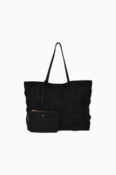 Weho - Black Faux Suede