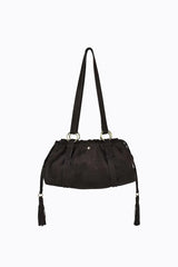 Rory - Dark Chocolate Faux Suede